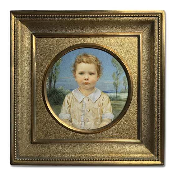 Miniature Portrait by Rudolph Sternad Portrait miniature by Rudolph Sternad of a young American girl, believed to be Marion Louise Rodie